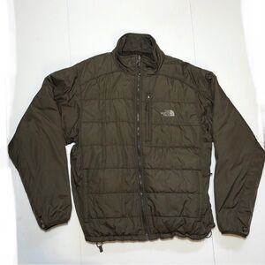 The North Face Olive Puffer Jacket